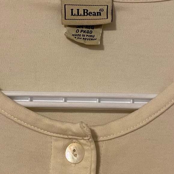 LL Bean vintage long sleeve - small - Picture 2 of 2